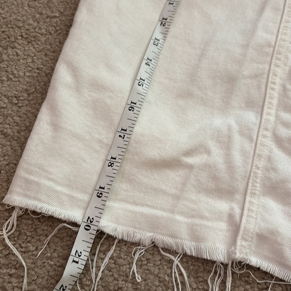 PAIGE White Denim Skirt size 26 - Picture 6 of 6